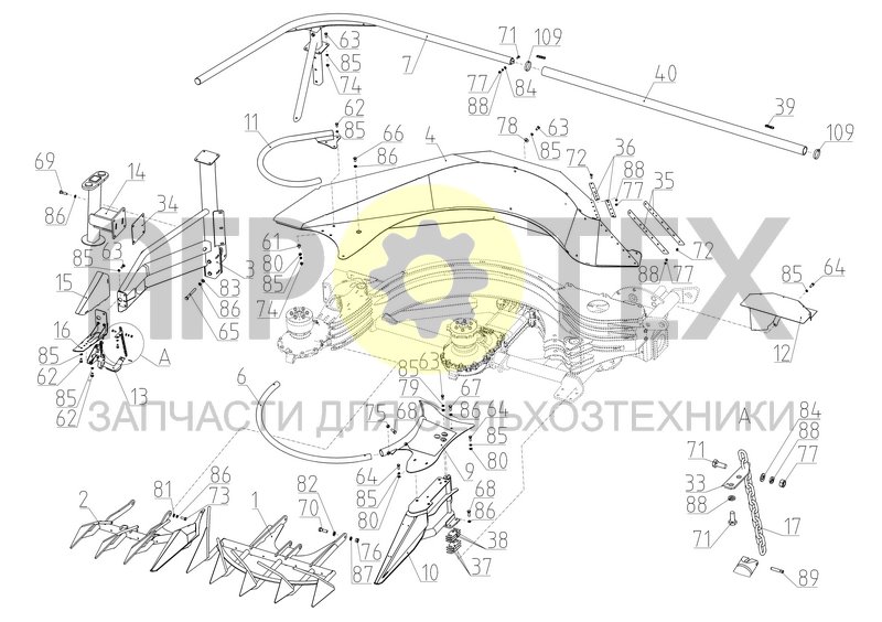 Щиты и делители (ЖР-750.02.05.000Ф) (№80 на схеме)